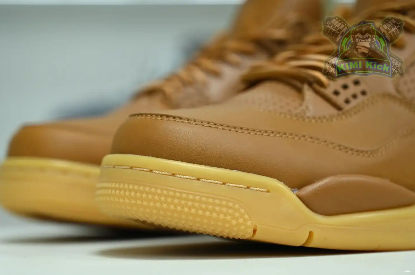 Jordan Air 4 wheat Jordan Kimikick ginger retro 0425
